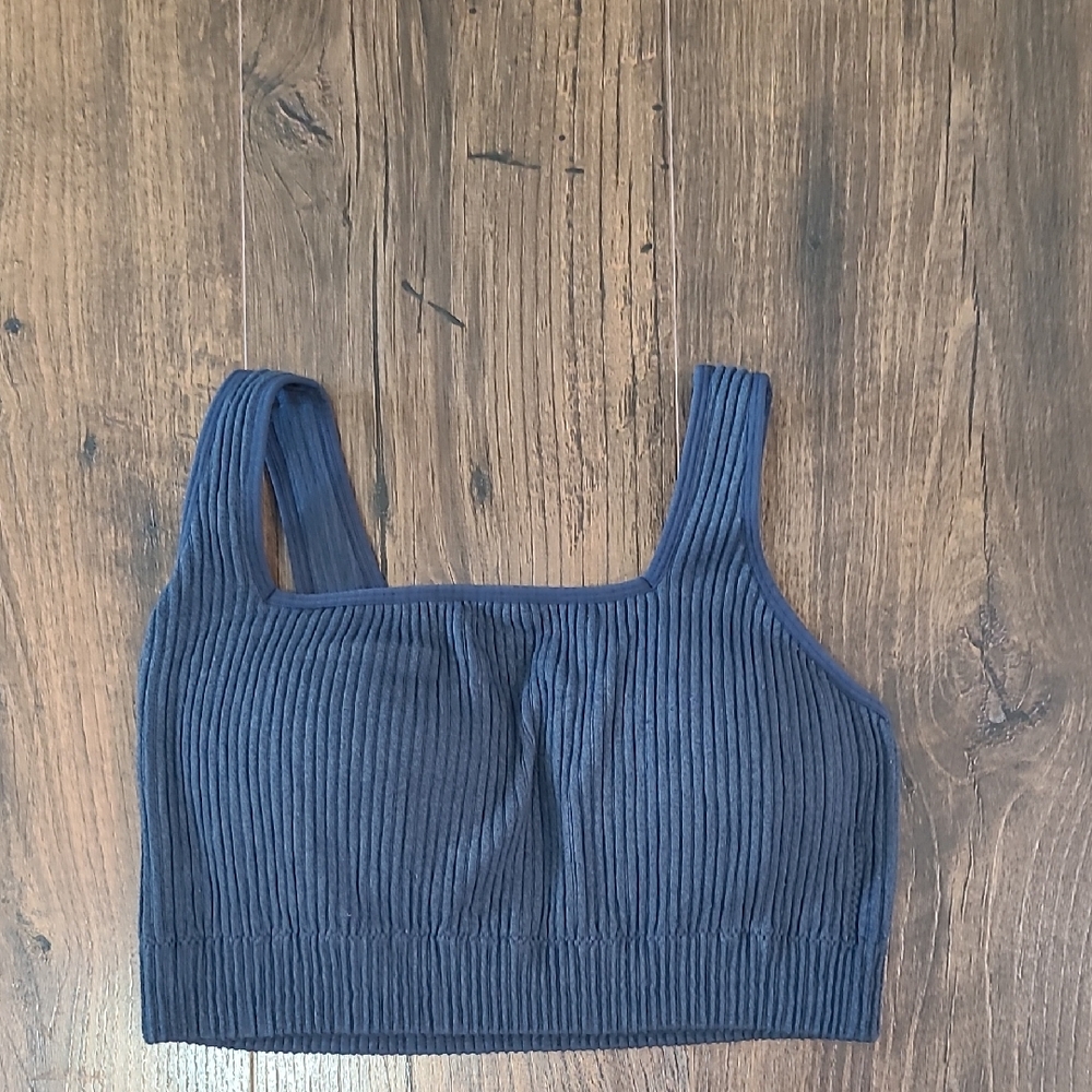 Maurices Navy Ribbed Bra - Picture 3 of 5